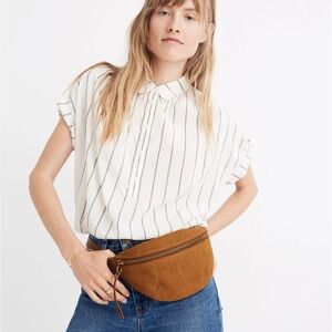 Madewell Tan Canvas Sling Crossbody
